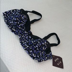 Multi-Color Underwire Bikini Top